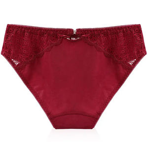 Braguitas sexys de moda, cómodas, exquisitas, de encaje, con lazo, tipo tanga, huecas, lencería para mujer - Product Image 6