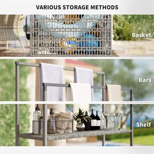 Rattan <b>Storage</b> <b>Basket</b> <b>for</b> Pool Tools & Accessories - Product Image 4