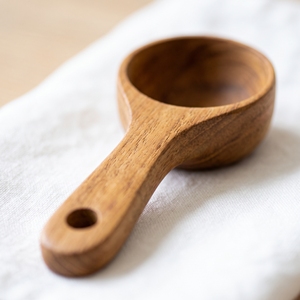 Biggie Teak Wood <b>Measuring</b> <b>Spoon</b> 13x4.5cm Food Grade Polished Wooden <b>Spoon</b> - Product Image 2
