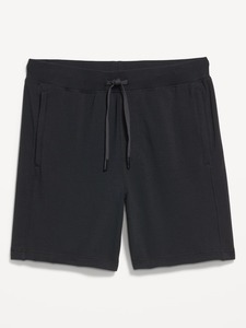 Pantalones Cortos Deportivos Casuales de Algodón 100% al por Mayor, Negros Lisos con Cordón en la Cintura, Logotipo Personalizado, Transpirables, de Cintura Media, de Lona Tejida, de Moda - Product Image 5