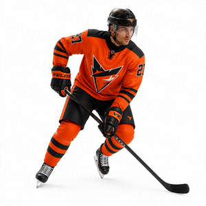 Uniformes de Hockey sobre Hielo Personalizados, Conjunto de Jersey y Pantalones Sublimados, Ropa Deportiva para Equipos, Fabricante OEM ODM - Product Image 5