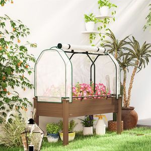 Jardinera Galvanizada Resistente, Cama de Cultivo Elevada para Exteriores - Product Image 1