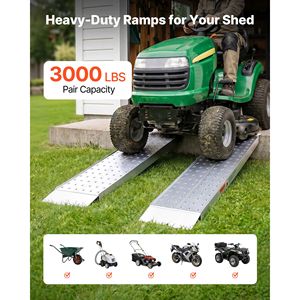 Rampe per ATV in Alluminio Rinforzato, Confezione da 2, 55x12 Pollici, Antiscivolo, Capacità 1360 kg - Product Image 2