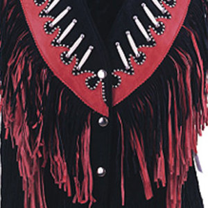 Women <b>Fringe</b> Vest Cowboy Western Leather Sleeveless <b>Jacket</b> <b>Suede</b> Tassel Rodeo Motorcycle Festival Fashion Wear Premium - Product Image 4