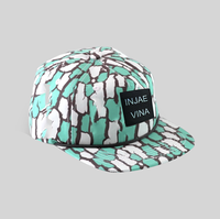 Casquette Snapback Camouflage Tropical Personnalisable avec Cordon et Rivets – Performance Extérieure pour Cyclisme, Pêche, Randonnée, Sportive