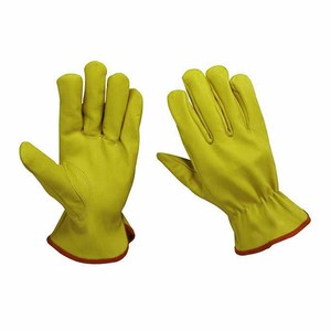 Guantes de Conducción de Piel de Cabra con Logotipo Personalizado, Resistentes al Calor y a las Chispas, Guantes de Trabajo Resistentes - Product Image 4
