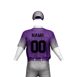 New Arrival Trending Style Baseball Uniform Set Comfortable Breathable with Solid Color Customizable Logo - Product Image 4