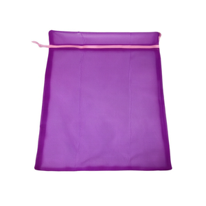Bolsa de malla morada para enjuague bucal, neceser con bolsa de malla para almacenamiento y organización - Product Image 3
