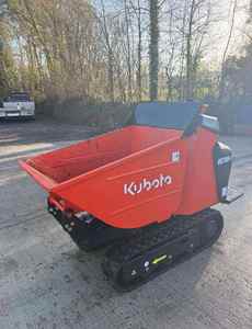 Envío Gratis, Mini Dumper de Orugas Kubota KC7OVHD-4 con Certificación CE EPA, Mini Transportador de Orugas, Mini Dumper Hidráulico con Volteo - Product Image 3