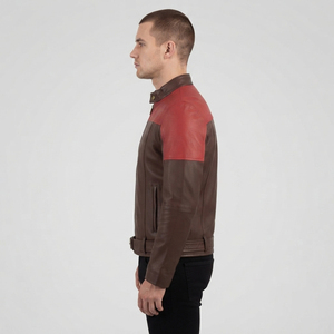 Custom <b>Men</b>’s Leather Motorcycle <b>Jacket</b> Professional <b>Men</b>’s <b>Biker</b> Leather <b>Jacket</b> <b>Men</b> Zip Up Leather <b>Biker</b> <b>Jacket</b> - Product Image 3