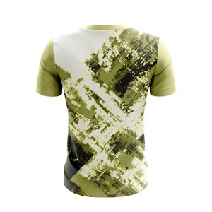 Camiseta de punto con patrón sólido estilo Old Money para hombre, talla XL, diseño calado, informal - Product Image 1