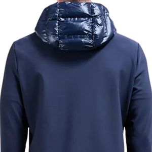 <b>Mens</b> Quilted Hybrid Technical <b>Jacket</b> Funnel Neck Insulated <b>Lightweight</b> Warm Casual Outdoor Zip <b>Jacket</b> for Winter Activities - Product Image 4