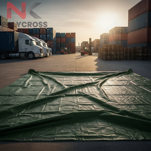 Lona de Polietileno Personalizada con Bordes Reforzados y Ojales de Aluminio Resistentes a la Corrosión para Cubiertas de Almacenes y Transporte - Product Image 2