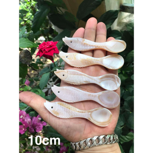 Cuchara de Concha Marina Hecha a Mano de Primera Calidad, Cuchara de Perla Natural, Vajilla Desechable Ecológica con Empaque Personalizado OEM al por Mayor - Product Image 1