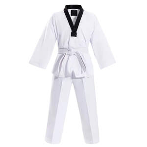 Uniforme de Taekwondo de Alta Calidad para Entrenamiento de Combate con Pantalones de Cintura Elástica - Product Image 2