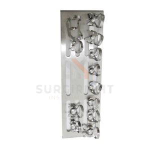 Soporte para Pinzas de Dique de Goma para Procedimientos de Aislamiento Dental, Acero Inoxidable, Certificado CE ISO Clase I, Modelo SI-OIS-0001, Quirúrgico - Product Image 1
