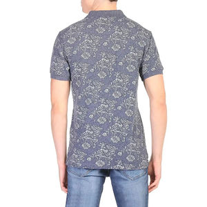 Hermosa Camisa de Verano para Hombre, a la Moda, Cómoda, de Corte Ajustado, Casual, de Manga Corta, con Cuello de Solapa y Botones, Tejida en Poliéster/Algodón - Product Image 2