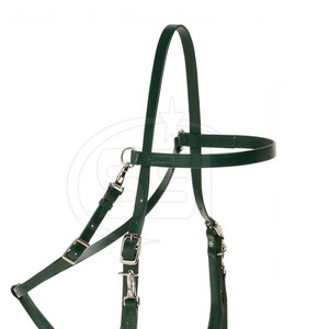 Brida de Cuero Clásica de Alto Rendimiento, Ajuste Personalizado, Colores Personalizados, Diseño Cómodo, Logotipo Personalizado para Uso en Arena y Senderos - Product Image 2