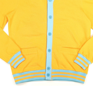 Custom Women's Winter Vintage-Inspired Casual V-neck <b>Thick</b> <b>Cardigan</b> Sweater School Colors Knitwear Embroidered Front - Product Image 6