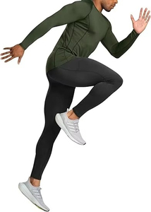 <b>Men</b>’s Athletic <b>Compression</b> <b>Shirt</b> Performance Workout Top <b>for</b> Gym Training Running Fitness Basketball Football MMA Sports - Product Image 4