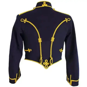 Veste d'Hussard Napoléonien Unisexe pour Adultes, Faite à la Main, Broderie Personnalisée, Coton et Nylon Respirant, OEM ODM - Product Image 2