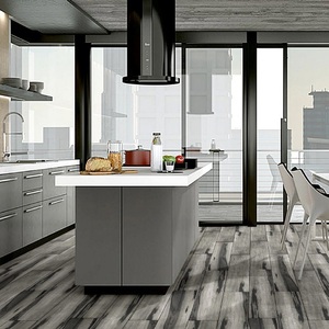 Carrelage en porcelaine imitation bois, design européen moderne, brun foncé, antidérapant, résistant aux acides, 200x1200 mm, 20*120 cm, fabriqué en Inde - Product Image 6