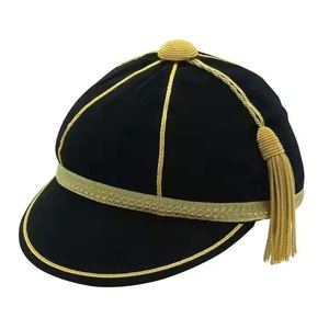 High Quality Honours Caps Rugby Cricket 5-Panel Dot Pattern Hand Embroidery Common Sporty Custom Promotional <b>Hats</b> - Product Image 1
