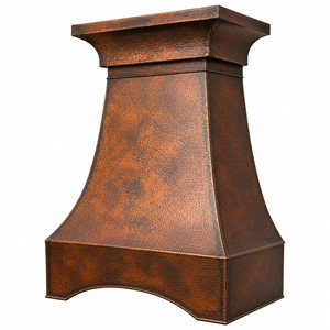 Cubierta de ventilación de cobre puro de diseño atractivo, hecha a mano, la más vendida, para chimenea, extractor de cocina, estilo rústico, a precio económico. - Product Image 4
