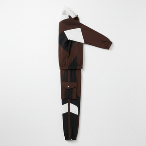 Chaqueta Deportiva con Capucha y Cremallera de Dos Piezas, Personalizada con Logotipo Bordado OEM, con Nylon Reflectante para Hombre - Product Image 6