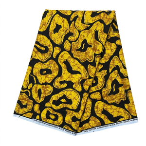 Tela de Algodón con Estampado Africano Duradera, Estilo Kinshasa, para Vestidos de Novia, Ropa de Fiesta, Decoración del Hogar, Fabricante Personalizado OEM ODM - Product Image 1