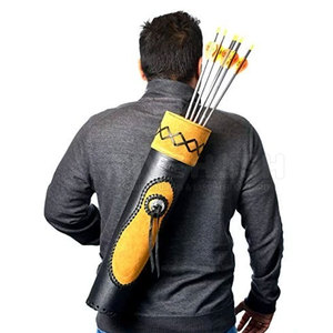 Arquerocañera de Cuero Duradera de Calidad Premium Hecha a Mano, Ajustable y Cómoda para Caza y Deportes - Product Image 2