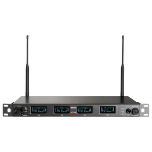 MIPRO ACT-800 Series Professional UHF Digital <b>Wireless</b> System with 4 Handheld Microphones | 72MHz Wideband | Ultra-Low Latency | - Product Image 1