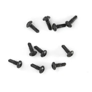 Vis à tête cylindrique PDC 11 en acier au carbone revêtu noir, pointe de perçage, empreinte Phillips, filetage standard, grade 4.8/6.8, DIN/ISO 3.5-4.8mm - Product Image 5