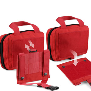 Organisateur de médicaments imperméable personnalisé avec trousse de premiers soins en cuir de qualité supérieure, pour situations d'urgence, de survie et de voyage, en vente à bas prix - Product Image 2