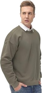 Sweat-shirts à capuche pour hommes grandes tailles, pulls molletonnés en coton, sweats à capuche oversize vierges, personnalisables avec logo, en coton basique - Product Image 4
