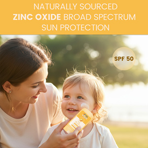Protector Solar Mineral en Barra para Bebés, SPF 50, Manteca de Cacao, Resistente al Agua 80 Minutos, Precio al por Mayor, Marca Privada, 100% Mineral, OEM/ODM - Product Image 3
