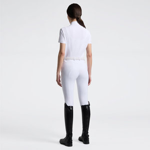 High Quality 4way Stretch Horse Riding Equestrian Shirt Top <b>Base</b> <b>Layer</b> Competition Show Shirt Polo in Soft Feel Technical Fabric - Product Image 3