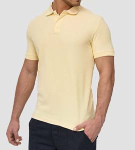 Camisetas Polo de Algodón de 200g para Hombre, Fáciles de Lavar, Cuello Redondo, Manga Larga, Camiseta para Hombre - Product Image 3