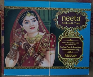 Livraison Gratuite – Cônes de Pâte de Henné Naturel Indien Halal de Qualité Supérieure pour Tatouages et Maquillage Permanent (Mehndi Body Art) - Product Image 2