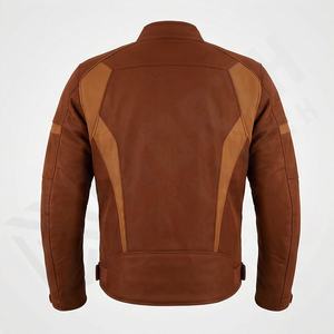 Chaqueta de Motociclista de Cuero Genuino para Hombre de la Mejor Calidad, Nueva Colección de Invierno, Chaquetas de Motocicleta con Protecciones Desmontables Personalizadas - Product Image 2