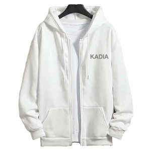 Sudadera con capucha de algodón 100% para hombre, estilo informal, manga larga, holgada, con patrón liso y anti-bolitas, ideal para otoño/primavera. - Product Image 6