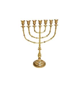 Bespoke Menorah <b>Candle</b> Holders Artisan Crafted Hanukkah Celebration Decorative Religious Home Display Premium Metal Finish Colle - Product Image 1