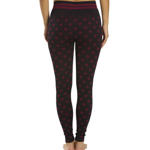 Leggings de yoga taille haute à imprimé cœur, extensibles dans quatre directions, sans coutures, pour l'entraînement - Product Image 2
