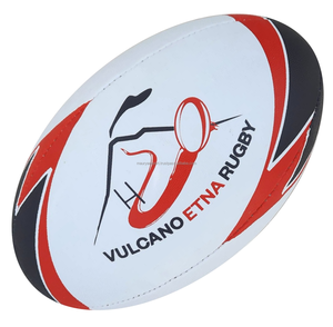 Logotipo personalizado Balón de rugby Impreso Club de fútbol Escudo Hecho de caucho sintético para el Partido y el entrenamiento - Product Image 2