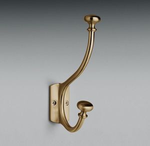 Premium Brass Wall <b>Hooks</b> Rustic Decorative Wall Organizer Strong Hanger for Bags <b>Towels</b> Keys Clothes - Product Image 1