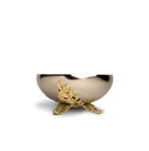 Elegante tazón de metal para chocolates, ideal para una presentación con estilo en la mesa, perfecto para presentar chocolates, caramelos y delicias gourmet. - Product Image 1