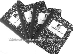 Cuaderno de composición Rk International de 100 hojas con reverso blanco, costura de hilo dúplex, fabricado en India para el regreso a clases - Product Image 5