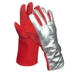 Gants de soudage en cuir résistants à la chaleur, en feuille d'aluminium, résistants aux hautes températures, en Para Aramid, pour la lutte contre les incendies industriels - Product Image 5