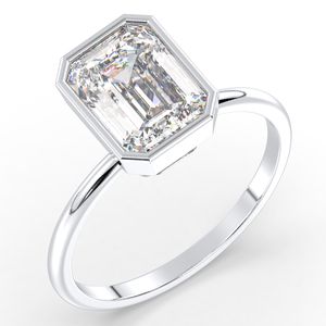 โรงงาน REYES ราคาขายส่ง แหวนเพชร CVD HPHT เพาะเลี้ยงในห้องปฏิบัติการ ทองคำแท้ 14K สำหรับผู้หญิง เครื่องประดับผู้หญิงสุดคลาสสิก - Product Image 2