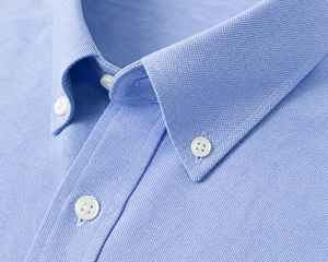 Men's <b>Half</b> Sleeve <b>Shirt</b> Solid Customizable Blue <b>Button</b> Formal Front Logo 100% Cotton Anti-Wrinkle Quick Dry Knitted Fabric High - Product Image 4